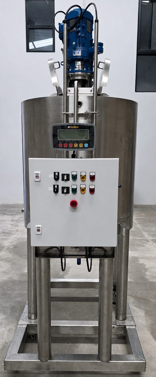 Tablero de control con indicador de pesaje integrado